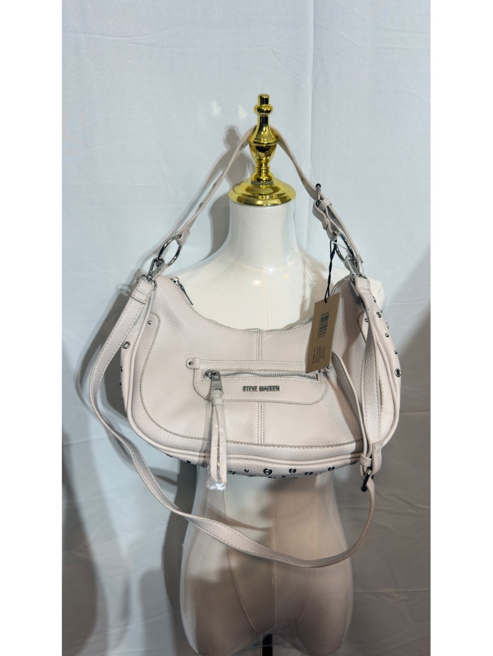 Steve Madden Light Beige Shoulder Bag